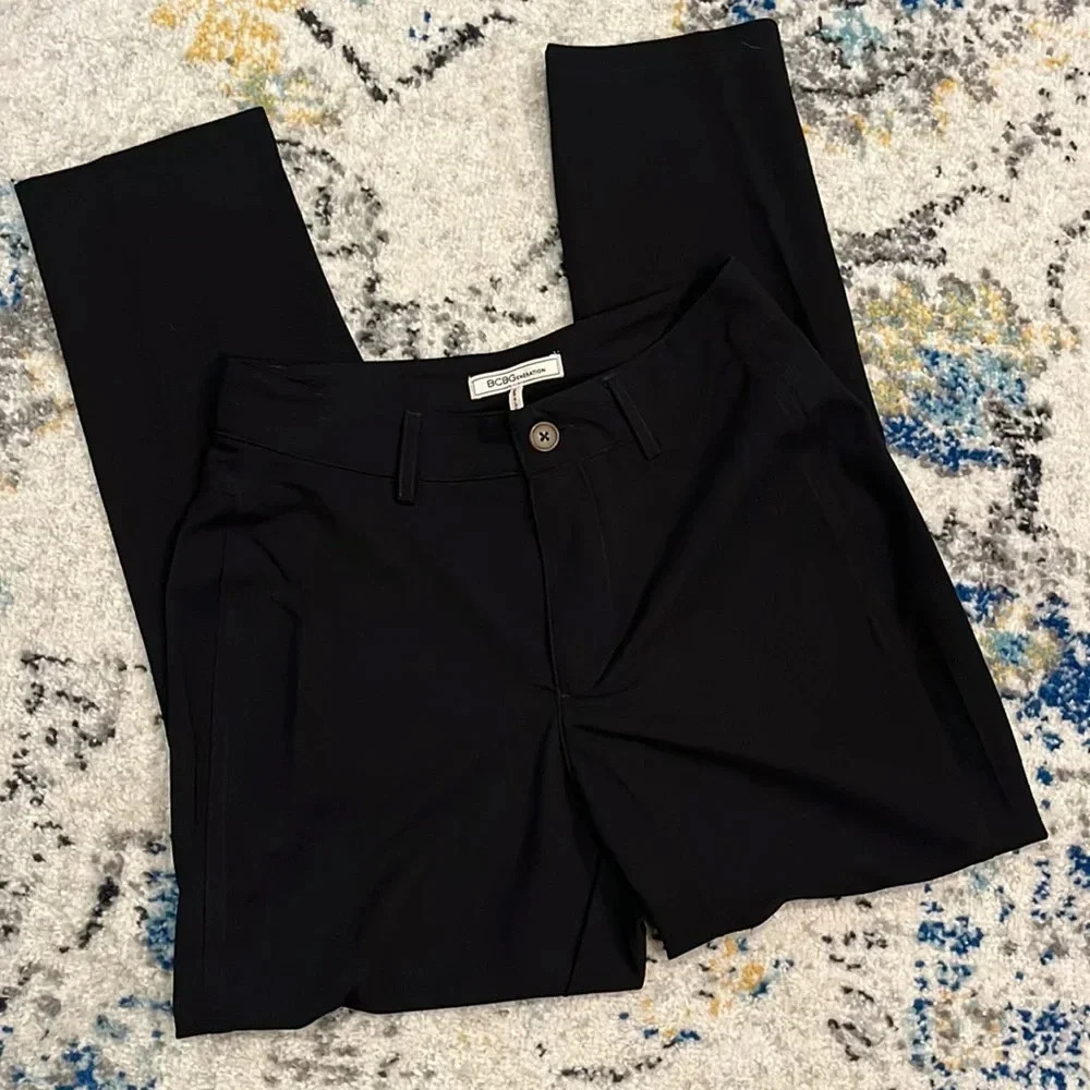 BCBGeneration High-Rise Tapered Trousers